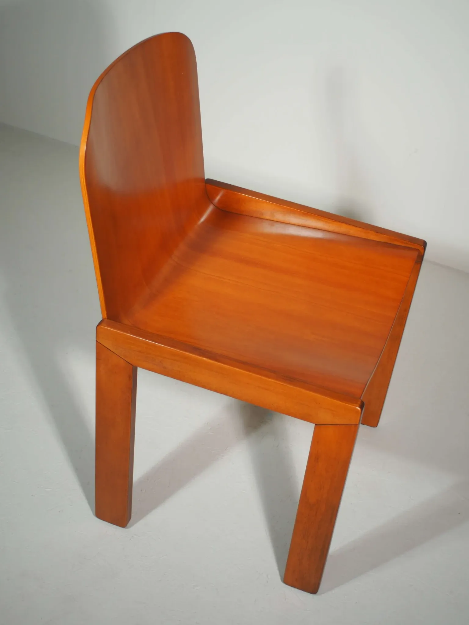 Dining Chairs Attributed to Afra and Tobia Scarpa for Molteni, Set of 4