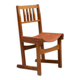 Chaise d'appoint brutaliste Angleterre années 1960