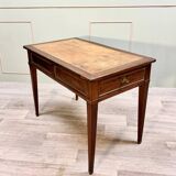 Flat Desk With Side Drawers In Mahogany Louis XVI XVIII Eme Century