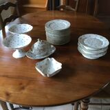 plats + sauciere et ramequin porcelaine Limoges