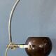 Wall lamp arc lamp Herda eyeball chrome space age