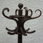 Old curved wood parrot coat holder
