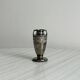 Small silver-plated metal amphora vase antique