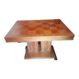 Table basse en marqueterie