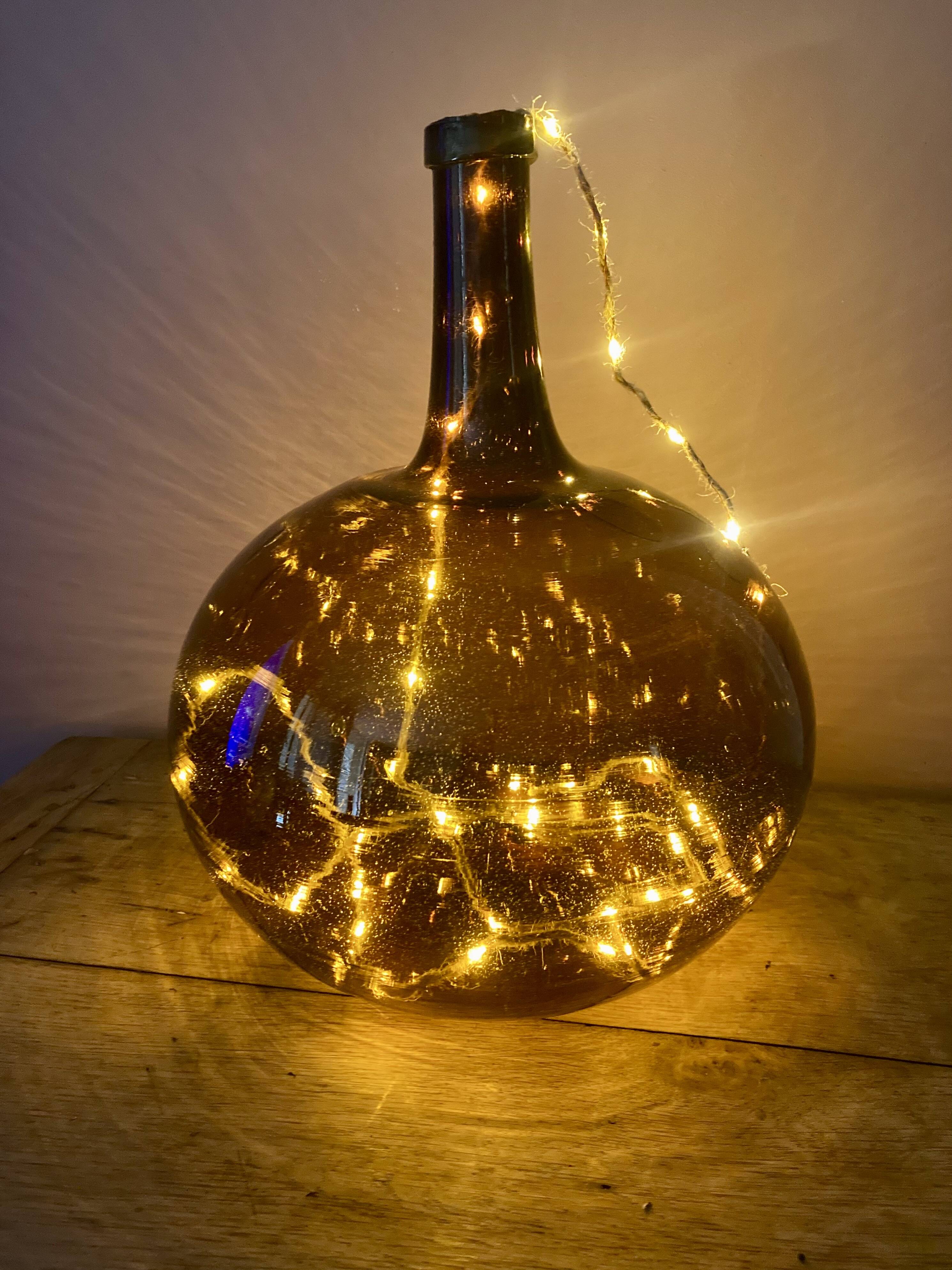 Amber demijohn from the end of 1800