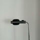 Vintage adjustable floor lamp, chrome and black, Gismondi for Artemide, Italy 1980