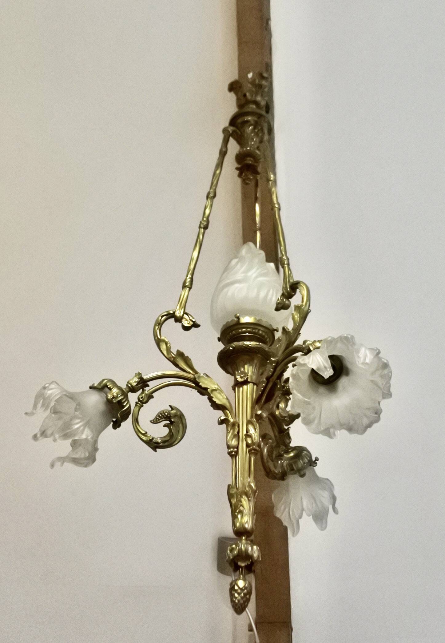 19th Century Ormolu Bronze Chandelier