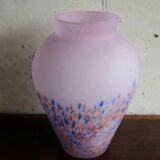 Parma vase in speckled glass paste