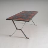 Mid-century modern tiled coffee table by Bayer