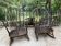 Pair of rocking chairs ercol lucian ercolani vintage design