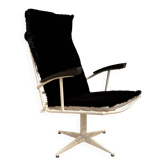 Swivel chair metal and bakelite design 1960.