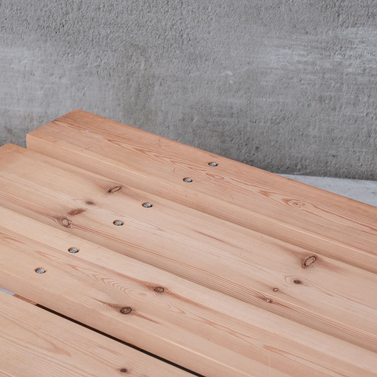 Danish Mid-Century Slatted Pine Day Bed (2 available)