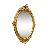 19th-century golden mirror