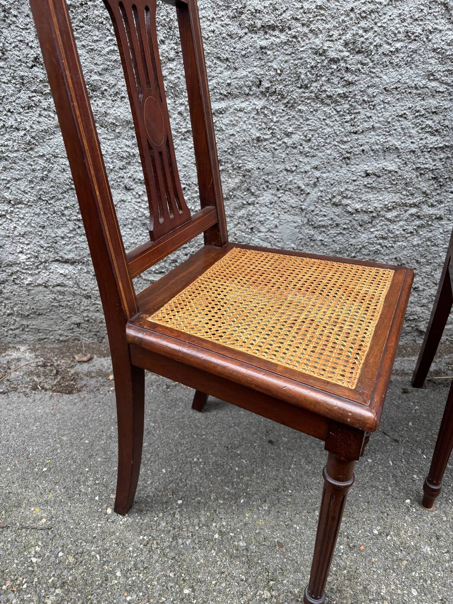 Pair of French Art Deco chairs from the 1930s