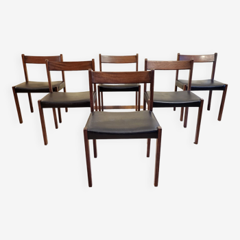 6 Vintage Chairs by Alfred Hendrickx for Belform