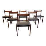6 Vintage Chairs by Alfred Hendrickx for Belform