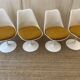 4 Chaises Tulipes Knolll - Eero Saarinen - Vintage