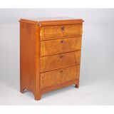 Walnut chest of drawers Europe circa 1900
