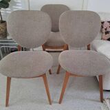 3 x chaises de salle à manger Louis van Teeffelen An. 60