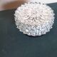 Round molded glass ceiling light