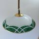 Suspension monte et baisse verre vintage italienne