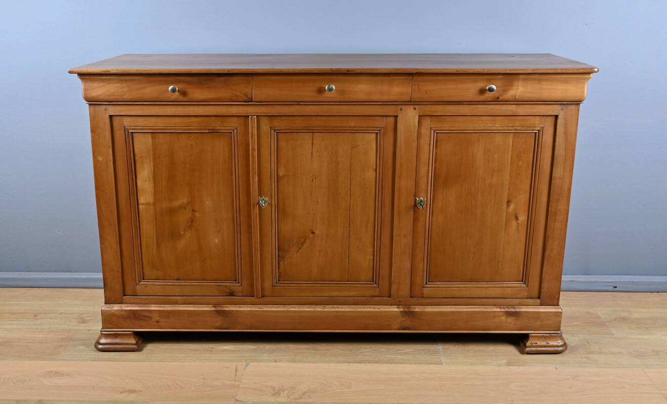 Enfilade in Cherry Wood, Louis-Philippe style – Late 19th century