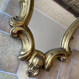 Louis XV style mirror in gold color