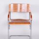Bauhaus Armchair in Chrome & Beech attributed to Mücke-Melder, 1930s