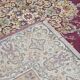 Rug with beautiful patterns in mainly red and yellow colours 296x203cm