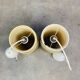 Pair of roller suspensions from the 70s, paper
