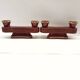 Set of 2 Art Deco candlesticks from the 1930s