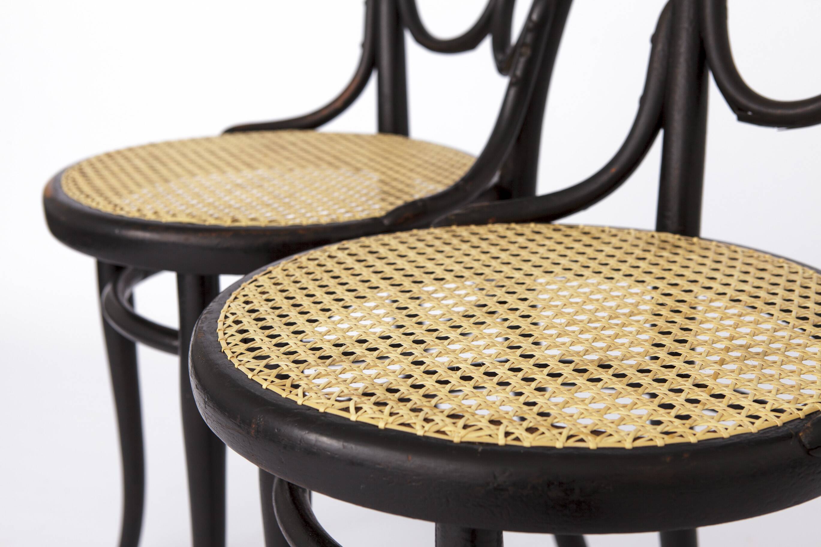 2 Thonet Chairs No 20, approx. 1930s-1940s