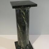 Faux marble column, base, mid-20th century.
