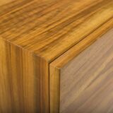 Vintage Floating Wall Sideboard in Walnut, 1960s