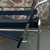 Pair of Wassily armchairs by Marcel Breuer