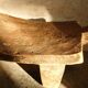 Antique african wooden stool