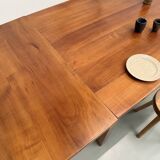 Cherry farmhouse table with 260cm extensions