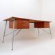 Model 202 teak desk by Børge Mogensen, 1950s
