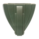 Geometric ceramic vase Claude Dumas 1980