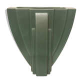 Geometric ceramic vase Claude Dumas 1980