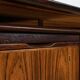 Large Mid-Century Freestanding Rosewood Desk, Denmark, 1960s