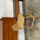 Vintage bar stool in rattan design Rohe 1960