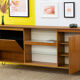 Vintage Scandinavian sideboard – 220 cm