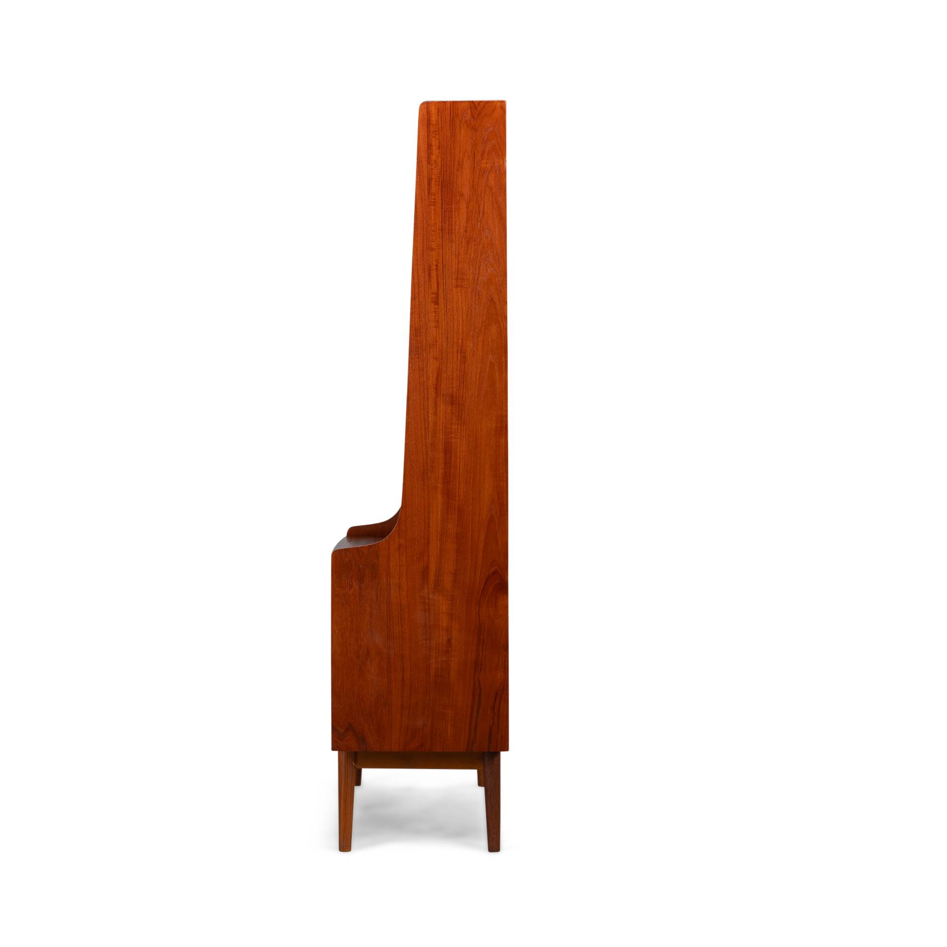Danish Teak Secretaire by Johannes Sorth for Bornholms Mobelfabrik, 1960s