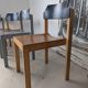 Set of 4 stackable chairs by Rainer Schell