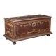 Piedmontese baroque chest in walnut, Italy, 18th century