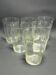 6 antique glasses