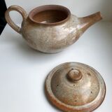 Artisanal sandstone teapot 70s