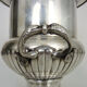 Champagne bucket shape Vintage Medici in silver metal. Year 60 70