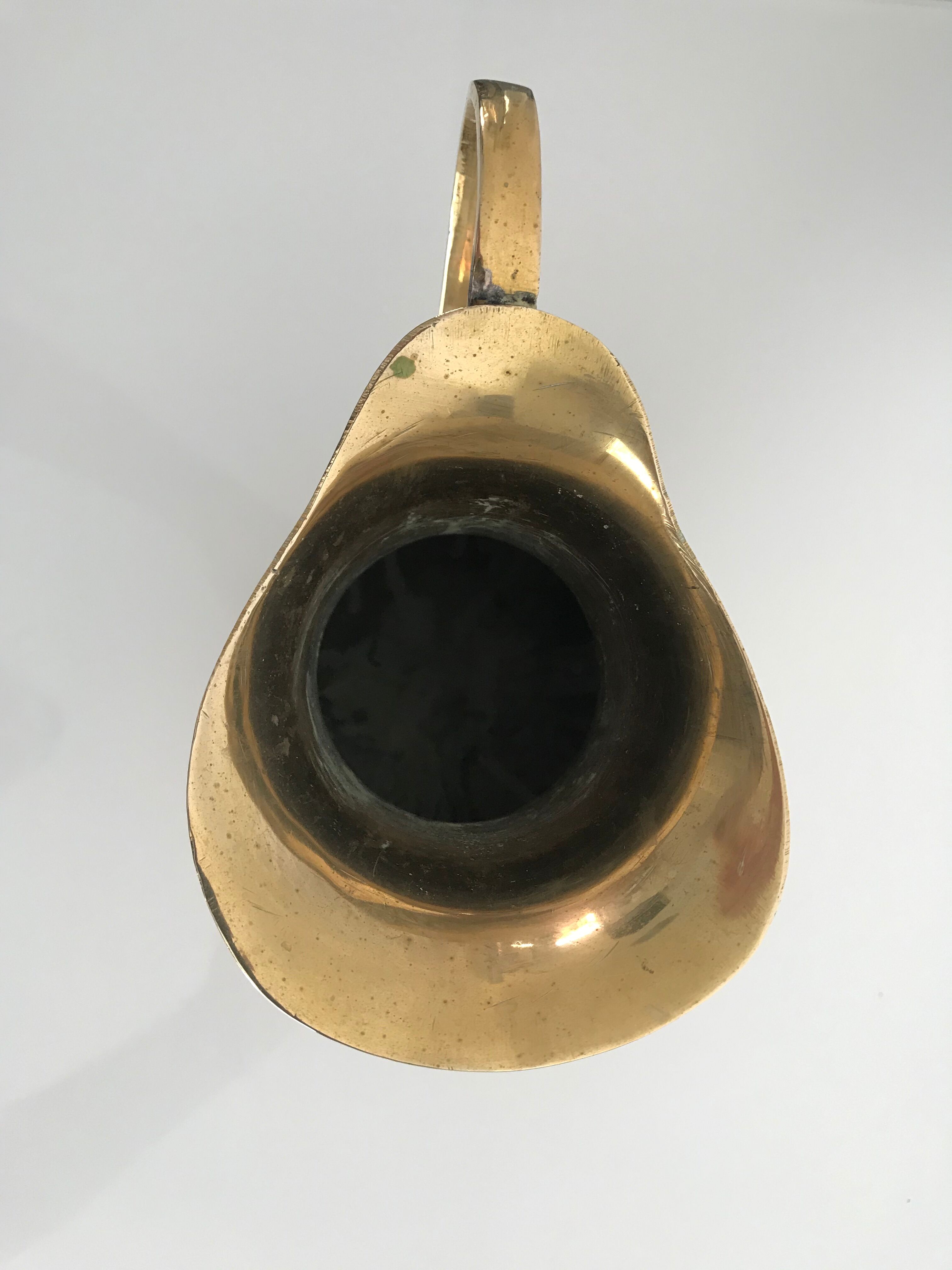 Brass pitcher